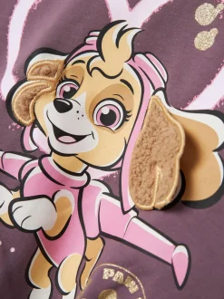 Name It lasten collegepaita, NMFJYLA PAWPATROL SWEAT Tumma Luumunpunainen