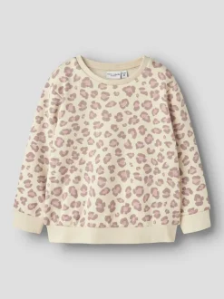 Name It lasten collegepusero, NMFDAVINA LS SWEAT FLEECE Keltainen Kuosi