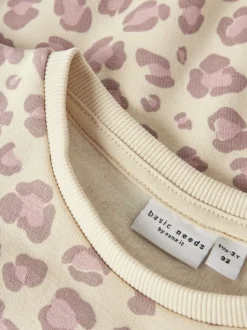 Name It lasten collegepusero, NMFDAVINA LS SWEAT FLEECE Keltainen Kuosi