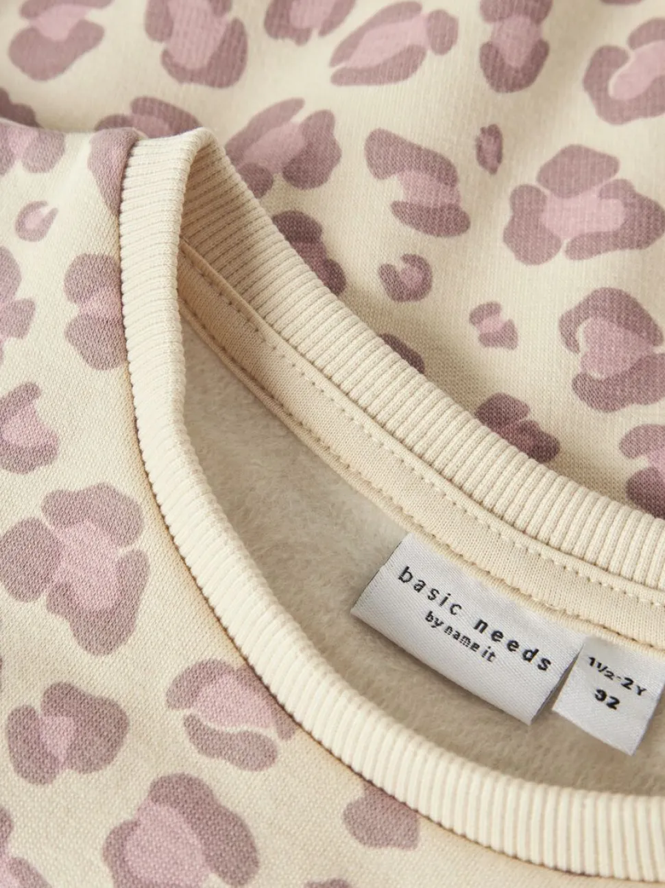 Name It lasten collegepusero, NMFDAVINA LS SWEAT FLEECE Keltainen Kuosi