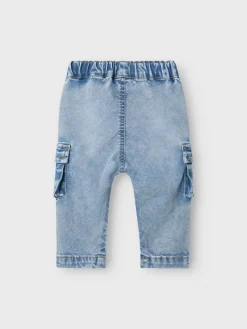Name It lasten farkut, NBMBEN BAGGY CARGO JEANS Indigo