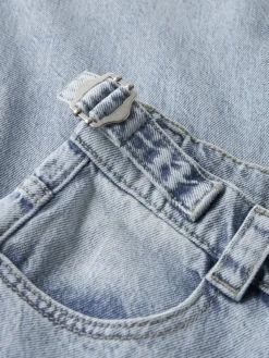 Name It lasten farkut NKFBELLA SKATER BUCKLE JEANS, vaaleansininen