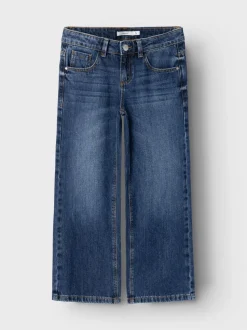 Name It Lasten Farkut, NKFROSE WIDE JEANS 5529 NOOS Indigo