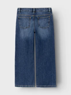 Name It Lasten Farkut, NKFROSE WIDE JEANS 5529 NOOS Indigo