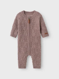 Name It Lasten haalari, NBFWRILLA WOOL LS KNIT SUIT Beige