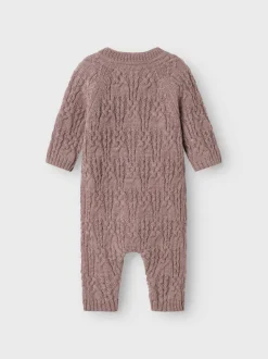 Name It Lasten haalari, NBFWRILLA WOOL LS KNIT SUIT Beige