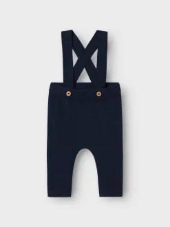 Name It lasten haalarit, NBMRASOMME KNIT OVERALLS Tummansininen