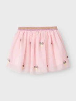Name It lasten hame, NMFJISENE TULLE SKIRT Vaaleanpunainen