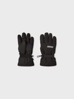 Name It lasten hansikkaat, NKNSNOW10 GLOVES Musta