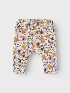 Name It lasten housut, NBFRESTA PANT Valkopohjainen Kuosi