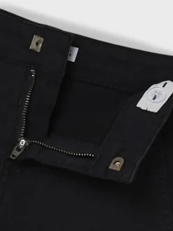 Name It lasten housut, NKFROSE WIDE TWILL CARGO 8101 Musta