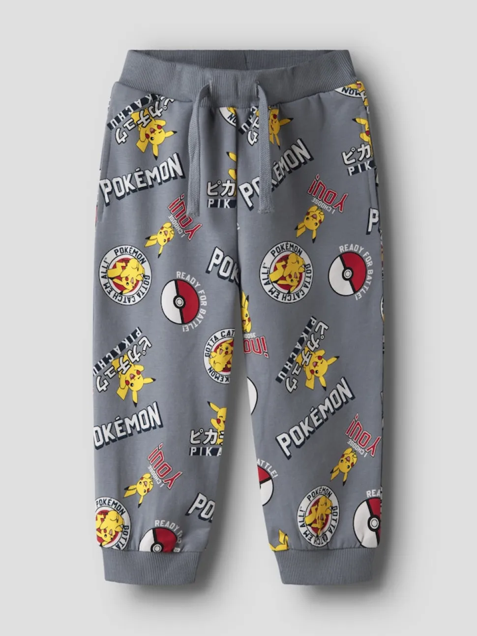 Name It lasten housut NMMSILO POKEMON NREG SWEATPANTS, keskiharmaa