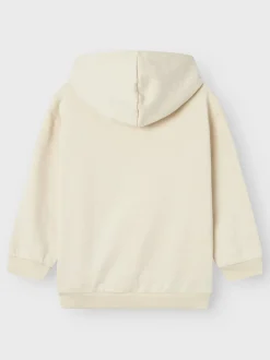 Name It lasten huppari, NKFSAKKO LS RLX LONF SWEAT Beige