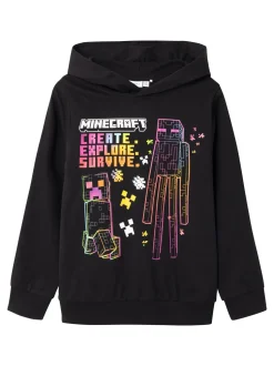 Name It lasten huppari NKMJIZ MINECRAFT, musta