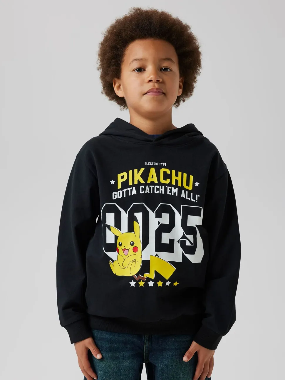 Name It lasten huppari, NKMJULI POKEMON SWEATSHIRT Musta