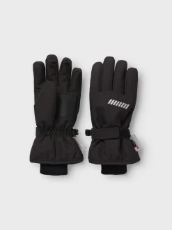 Name It lasten käsineet, NKNSNOW10 GLOVES Musta