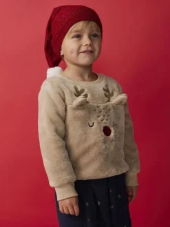 Name It lasten lakki NMNRINJAHA KNIT HAT, punainen