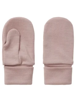Name It lasten lapaset, NMFWILLIT WOOL MITTENS W/THUMB Vaaleanpunainen
