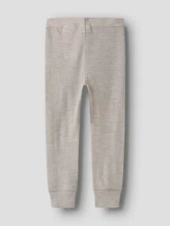 Name It lasten leggingsit, NMNWAX WOOL RIB LEGGING Harmaa