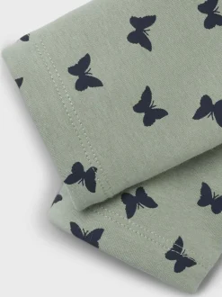 Name It lasten leggingsit, NMFDAVINA SWEAT FLEECE LEGGING Keltainen Kuosi