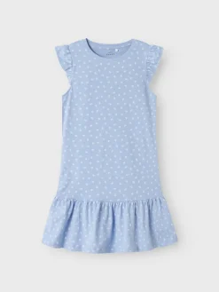 Name It lasten mekko, NKFVIDA CAPSL DRESS Vaaleansininen