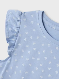 Name It lasten mekko, NKFVIDA CAPSL DRESS Vaaleansininen