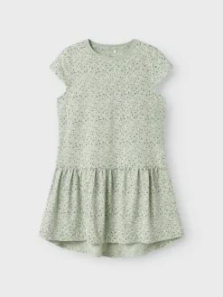 Name It lasten mekko, NKFVIGGA CAPSL DRESS Vihreä Kuosi
