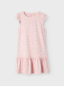 Name It lasten mekko, NKFVIDA CAPSL DRESS Vaaleanpunainen