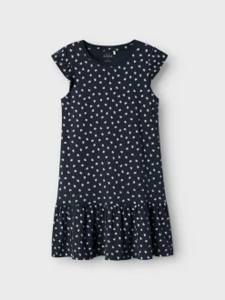 Name It lasten mekko, NKFVIDA CAPSL DRESS Tummansininen