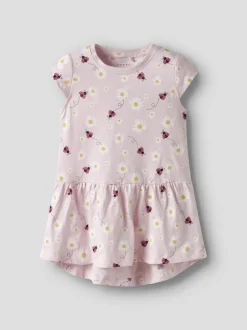 Name It Lasten Mekko, NMFVIGGA CAPSL DRESS Vaaleanpunainen Kuosi