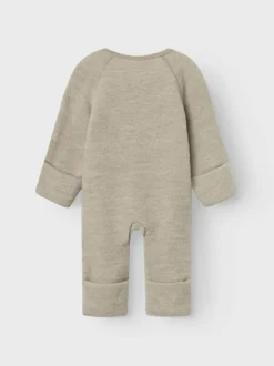 Name It Lasten merinovillahaalari, WOOL SUIT Beige