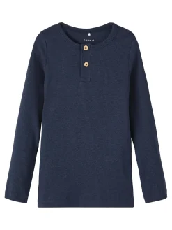 Name It Lasten Paita Kab LS Top Noos Tummansininen