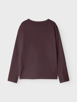 Name It lasten paita NKMSTUFF STUMBELG SS NREG TOP, viininpunainen