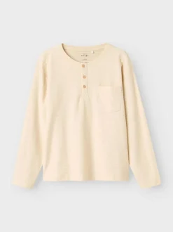 Name It Lasten Paita, NKMVITUS LS REG TOP Beige