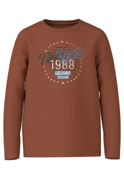 Name It Lasten Paita, NKMVICTOR LS TOP Kaakaonruskea