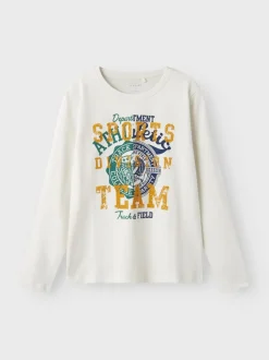 Name It Lasten Paita, NKMVICTOR LS TOP Valkoinen