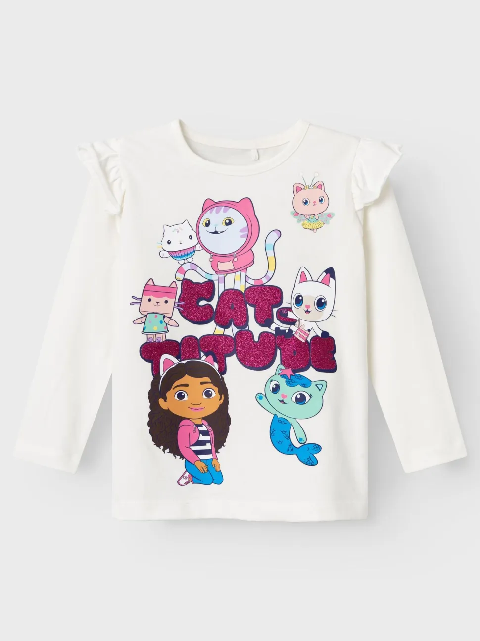 Name It Lasten Paita, NMFSABINA GABBY LS TOP Valkoinen