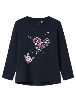 Name It Lasten Paita, NMFVIZ LS TOP Tummansininen