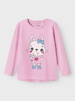 Name It Lasten Paita, NMFVIZ LS TOP Vaaleanpunainen