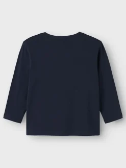 Name It lasten paita, NMMJOLL PAW LS TOP Tummansininen