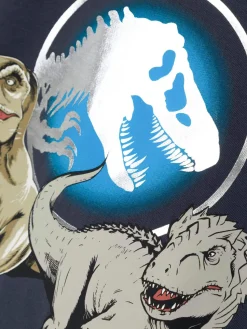 Name It lasten paita, NMMNATA JURASSIC LS TOP Tummansininen