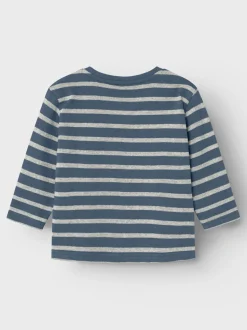 Name It Lasten Paita, NMMNIKS LS TOP Raidallinen Sininen