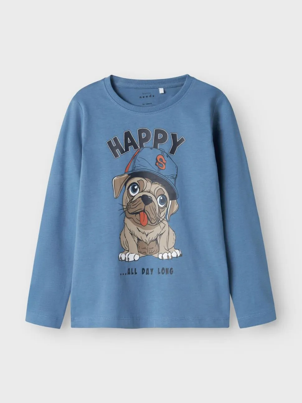 Name It Lasten Pitkähihainen, NMMVICTOR LS TOP Sininen