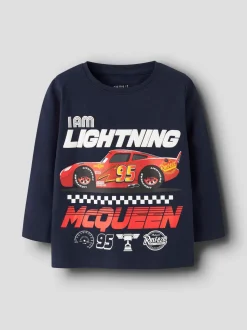 Name It lasten pitkähihainen paita NMMDRACO CARS LS NREG TOP, tummansininen