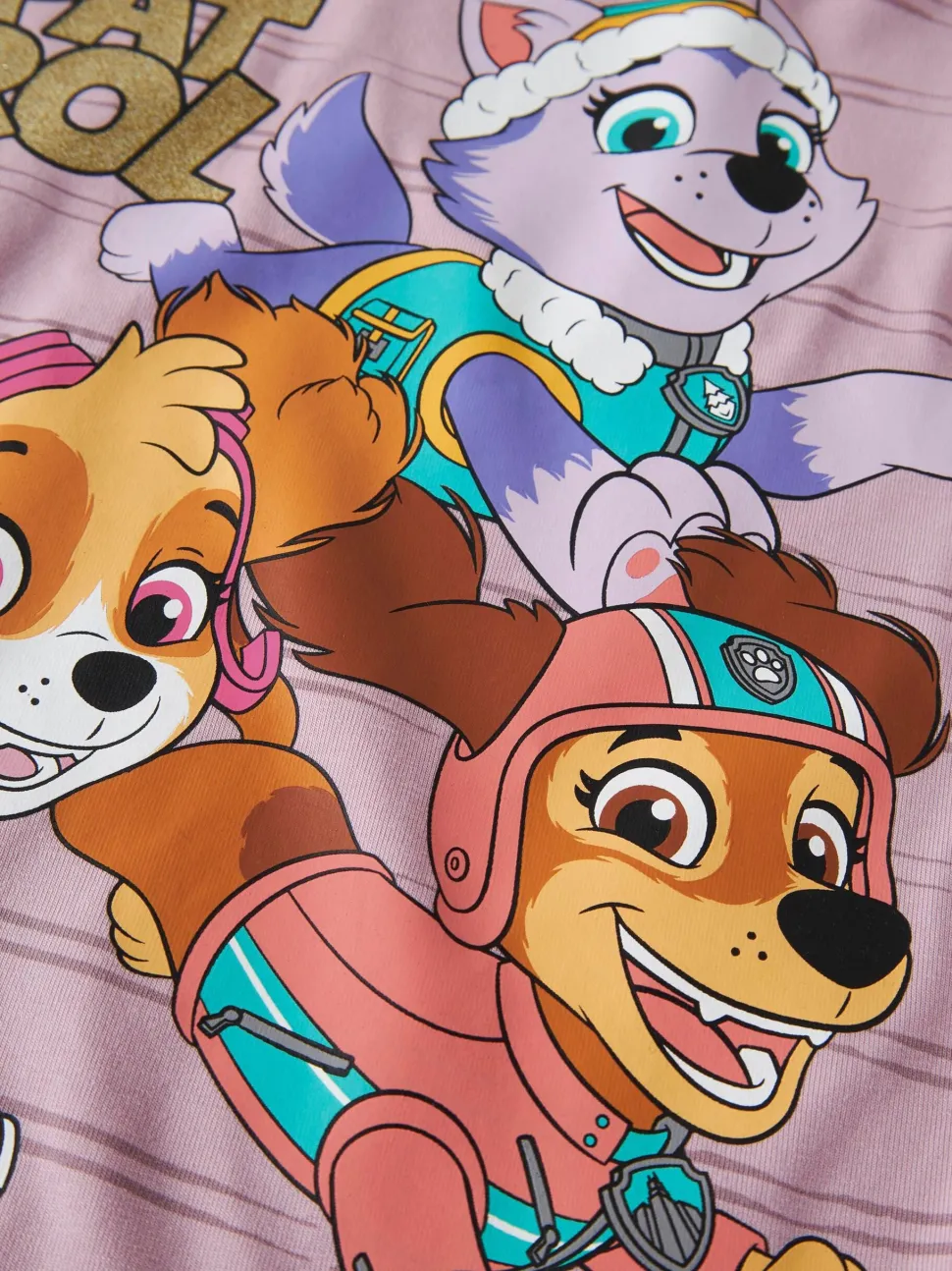 Name It lasten pitkähihainen paita NMFJANNET PAW LS NREG TOP, vaaleanpunainen