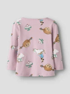 Name It lasten pusero, NMFSOCA PIPPI LS TOP VAALEANPUNAINEN