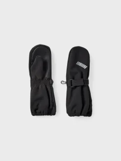 Name It Lasten Rukkaset NMNALFA MITTEN Musta