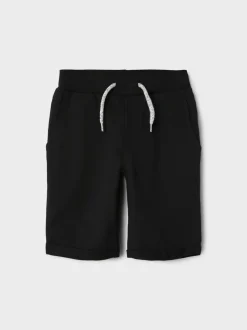 Name It Lasten Shortsit NKMVERMO LONG SWE SHORTS UNB Musta