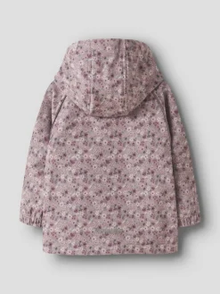 Name It Lasten Softshell Takki, NMMAlfa Softshell Jacket AOP Vaaleanpunainen