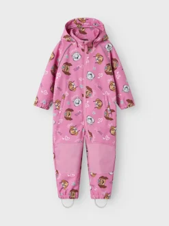 Name It lasten softshellhaalari, NMFALFA PAWPATROL SOFTSHELL Pinkki